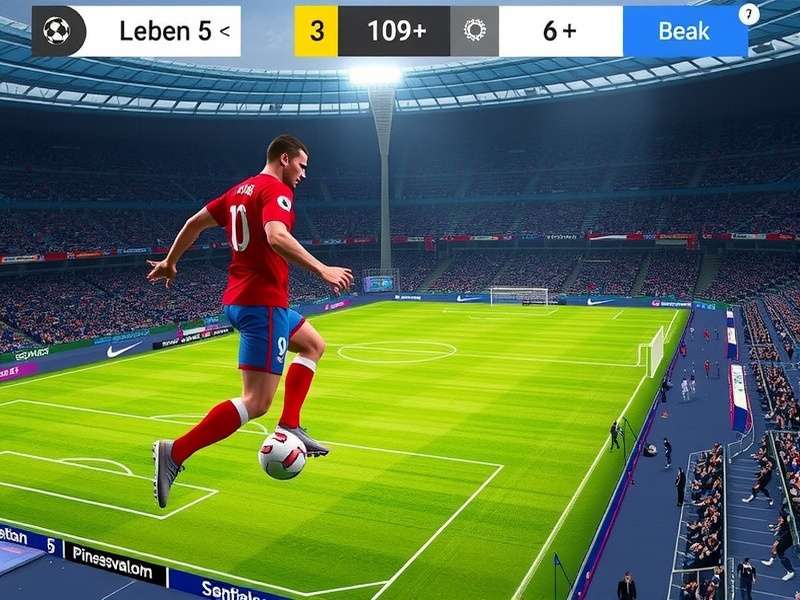 PES Football gameplay on a Windows 10 PC