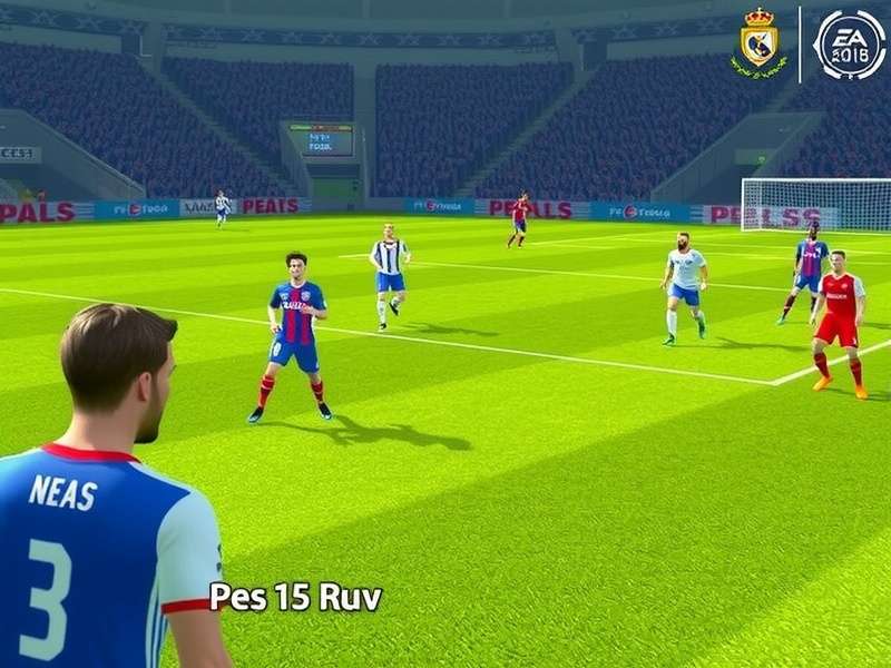PES Football Life Mod in-game screenshot showing enhanced graphics and UI