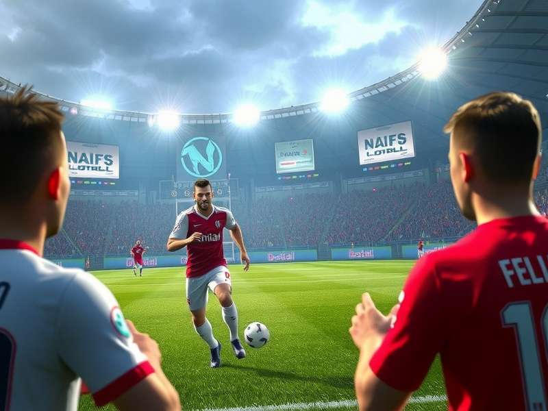 PES Football Life 2025 Somepatch Gameplay Screenshot showing realistic graphics