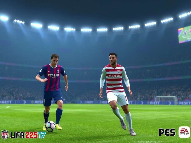 PES Football 2022 Android gameplay screenshot showing realistic graphics