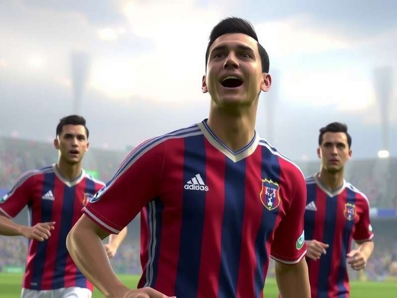PES Football Life 2025 gameplay screenshot showing realistic graphics