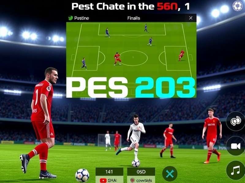 PES Football Gameplay on PC showcasing realistic graphics and Indian football fans