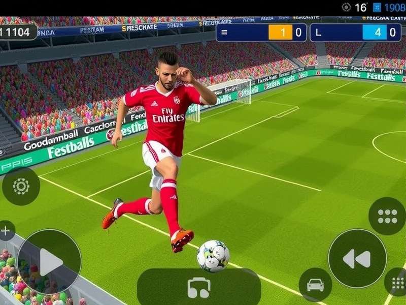 PES Football gameplay on PC with realistic graphics