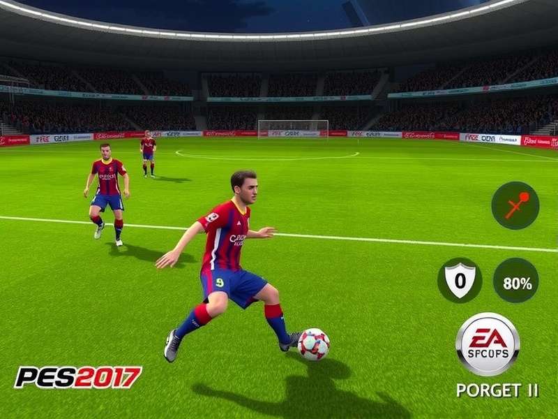 PES Football PC Game Screenshot showing realistic gameplay