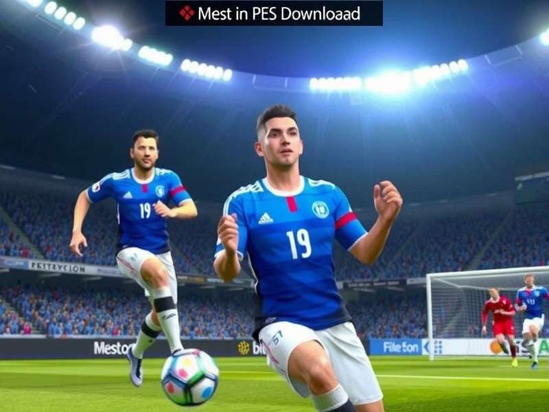 PES 2025 gameplay screenshot showing realistic player graphics