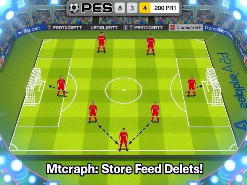 PES Football 2024 PC Gameplay Screenshot showing a realistic match scene