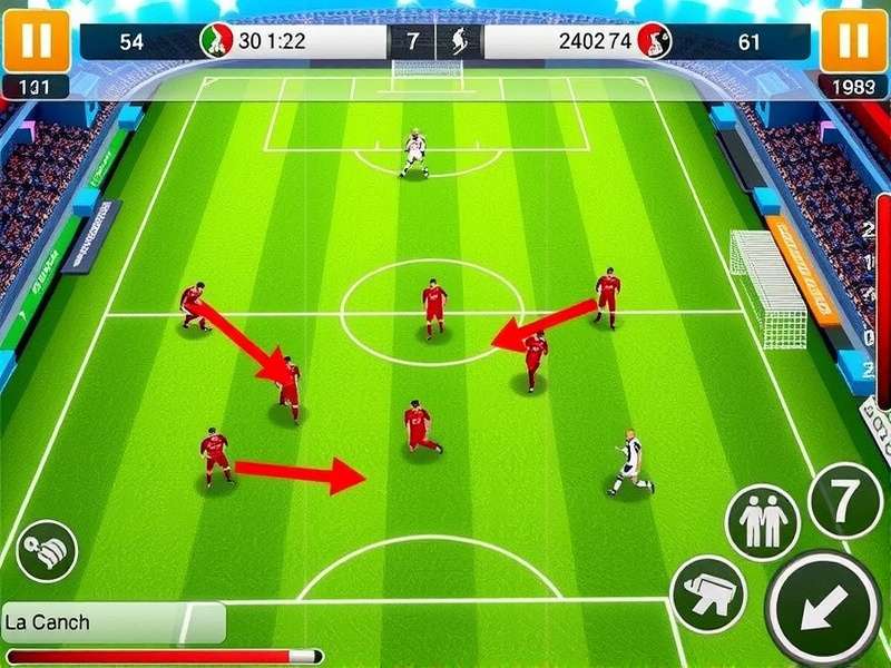 Efootball 2024 gameplay screenshot showing realistic player graphics