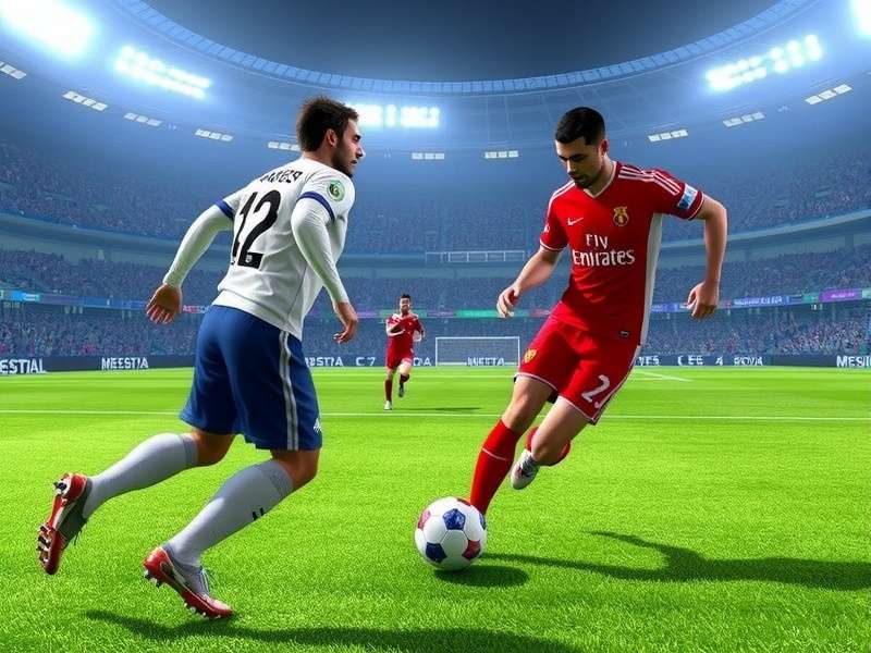 PES Football 2023 Gameplay on PC with realistic graphics