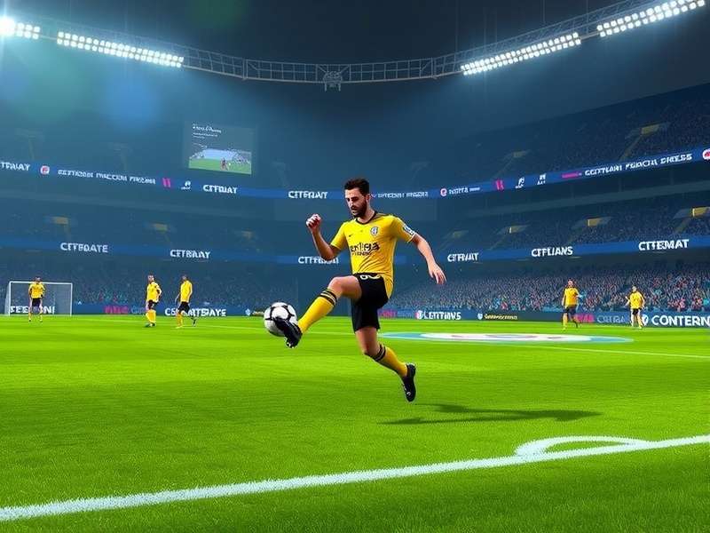PES Football 2022 Gameplay Screenshot showing realistic graphics