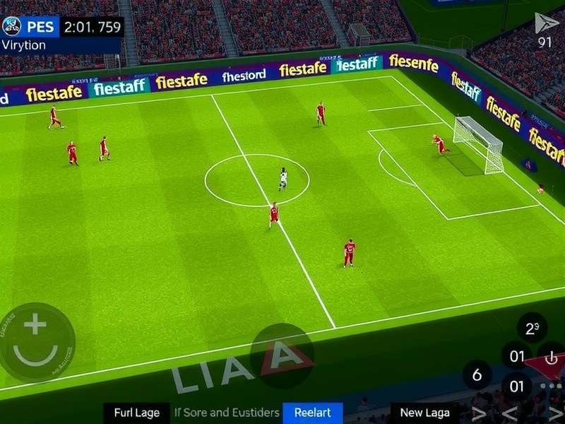 PES Football 2022 gameplay on PC