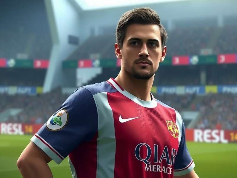 PES Football 2024 gameplay screenshot showing realistic graphics