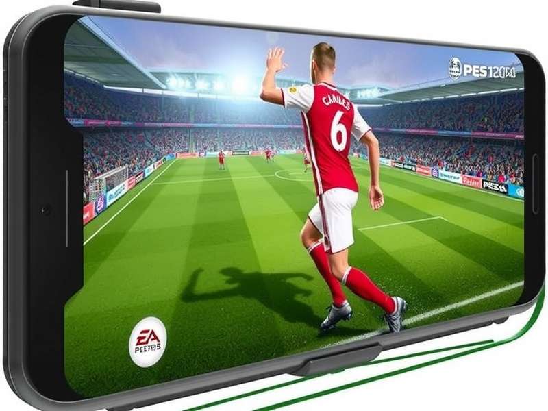 PES Football Game Download 2024 – Cover Art showing next-gen football action