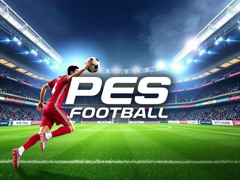 PES Football game play on PC with stadium atmosphere