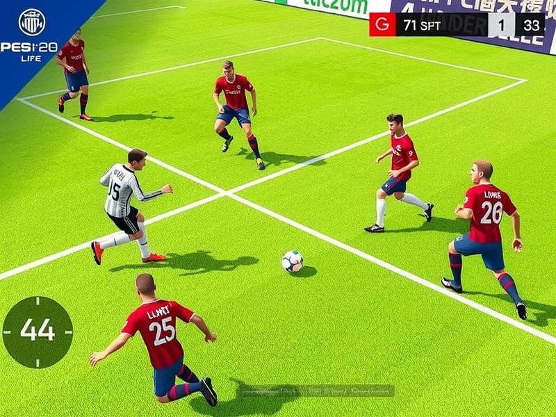 Pes Football Life 25 Full cover image showing updated menu and gameplay
