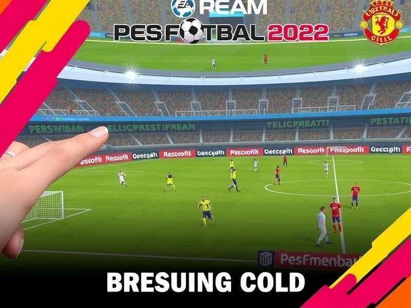 Pes Football 2022 Free Download Laptop – Hero Banner showing gameplay action