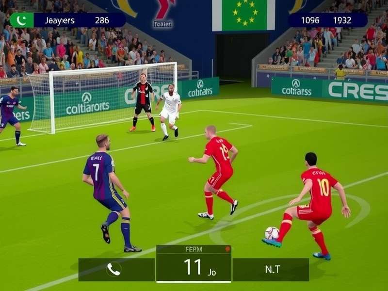 PES Football 2023 PS4 cover art with star players and dynamic action scene