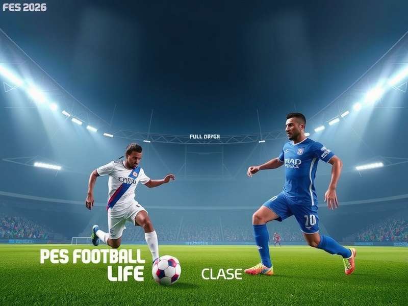 Pes Football Life 2026 Discord community banner featuring Indian PES players and tournament graphics