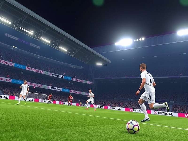 PES Football 2021 cover art featuring action on the pitch with stadium atmosphere