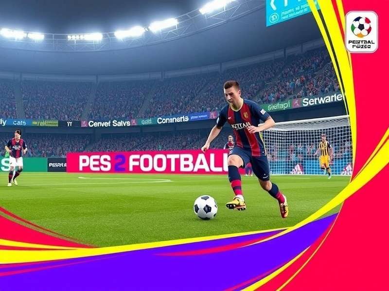 PES Football 2022 Mobile gameplay on Android smartphone showing realistic soccer action