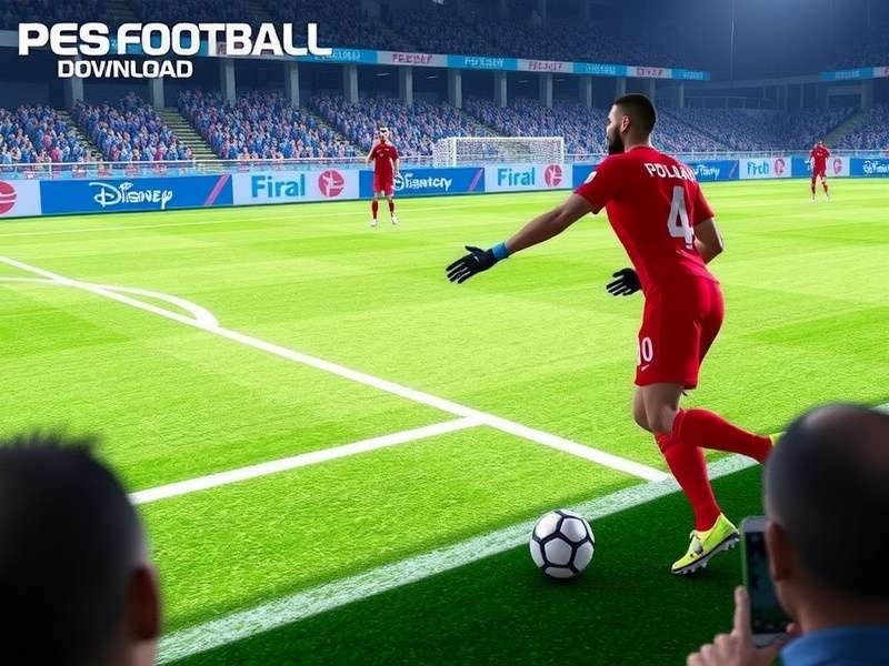 PES Football 2025 cover art featuring star players and next-gen stadium atmosphere